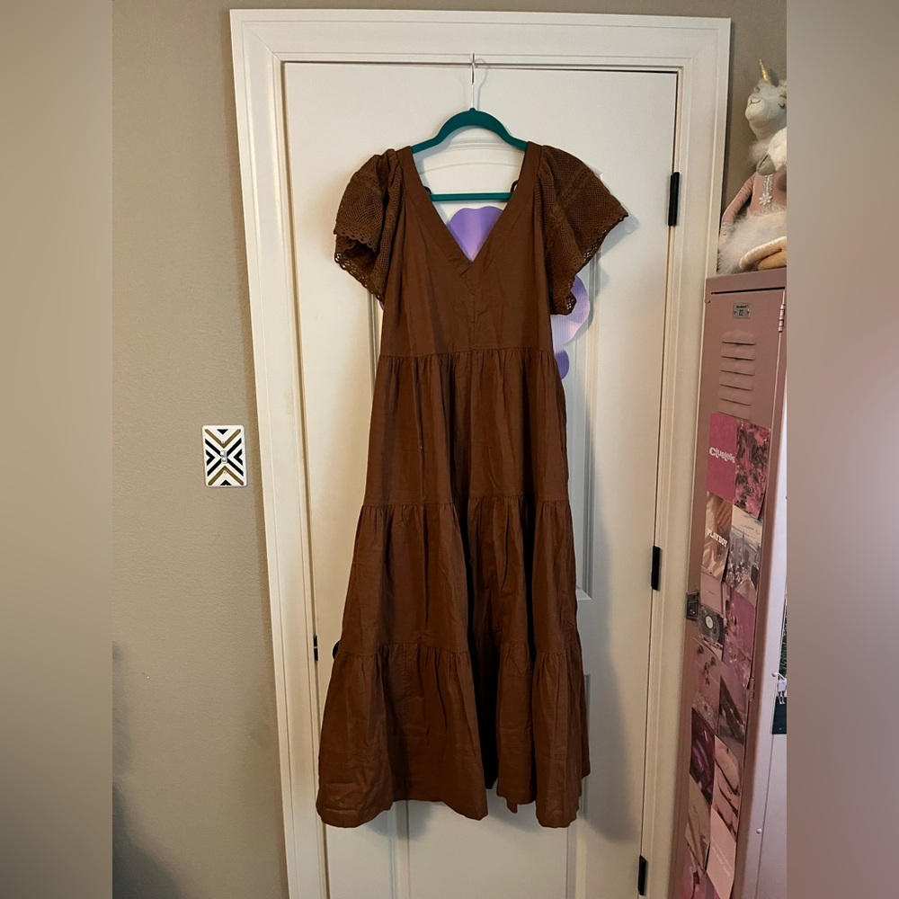 Old Navy Tiered Midi Dress